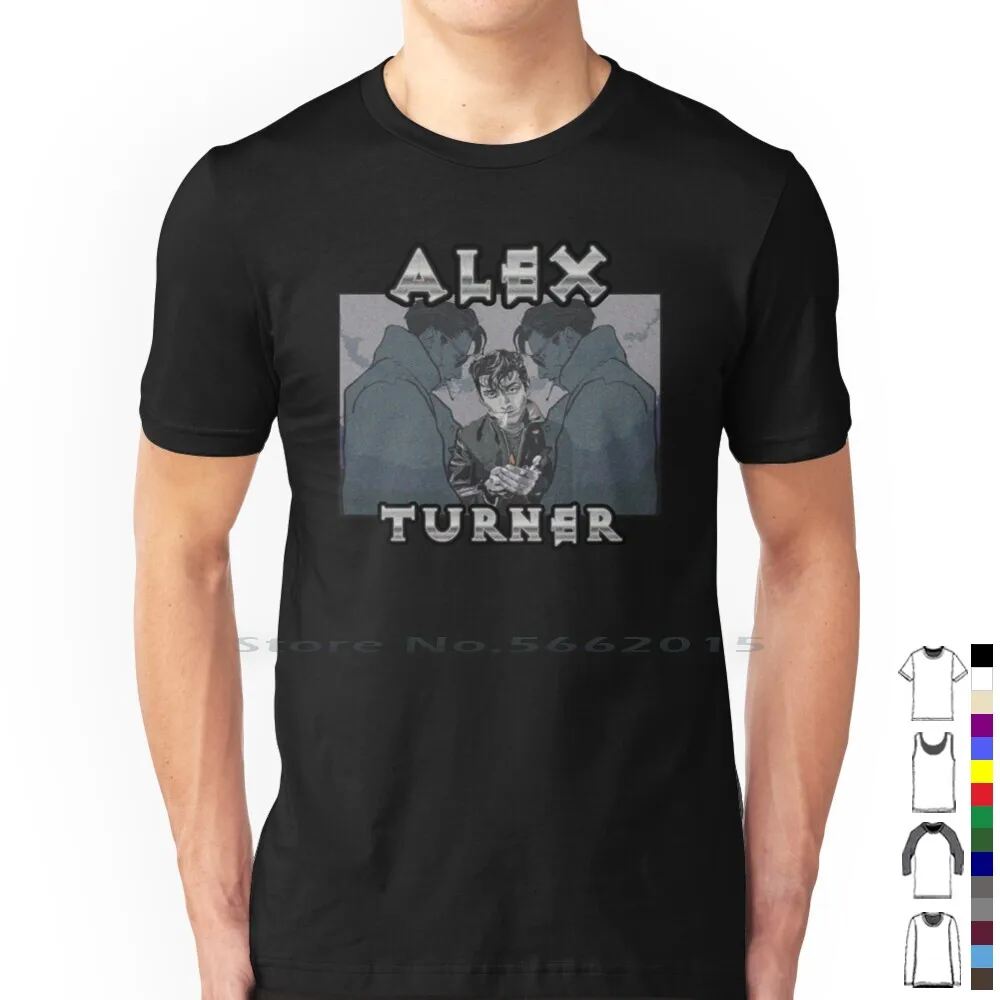 Arctic Monkey | | Винтажная футболка Alex Turner Футболка из 100% хлопка Alex Turner Smoke Винтаж 90-х годов Alex Turner 2019 Arctic Monkeys